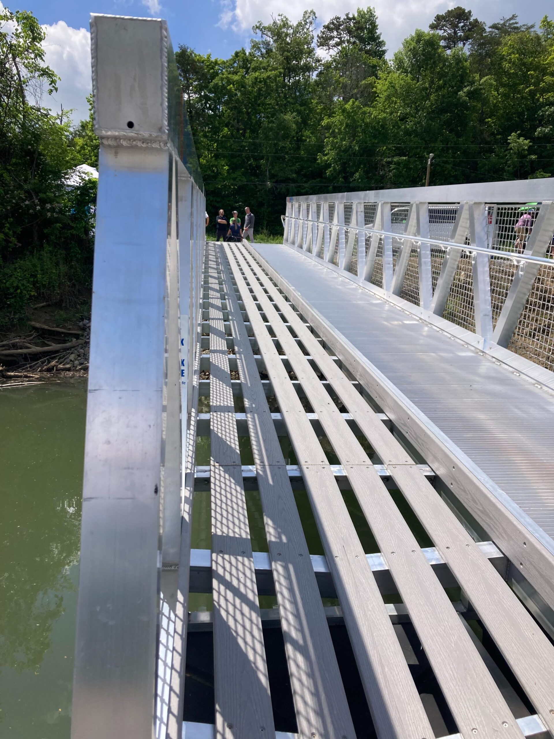 BoardSafe accessible kayak chute
