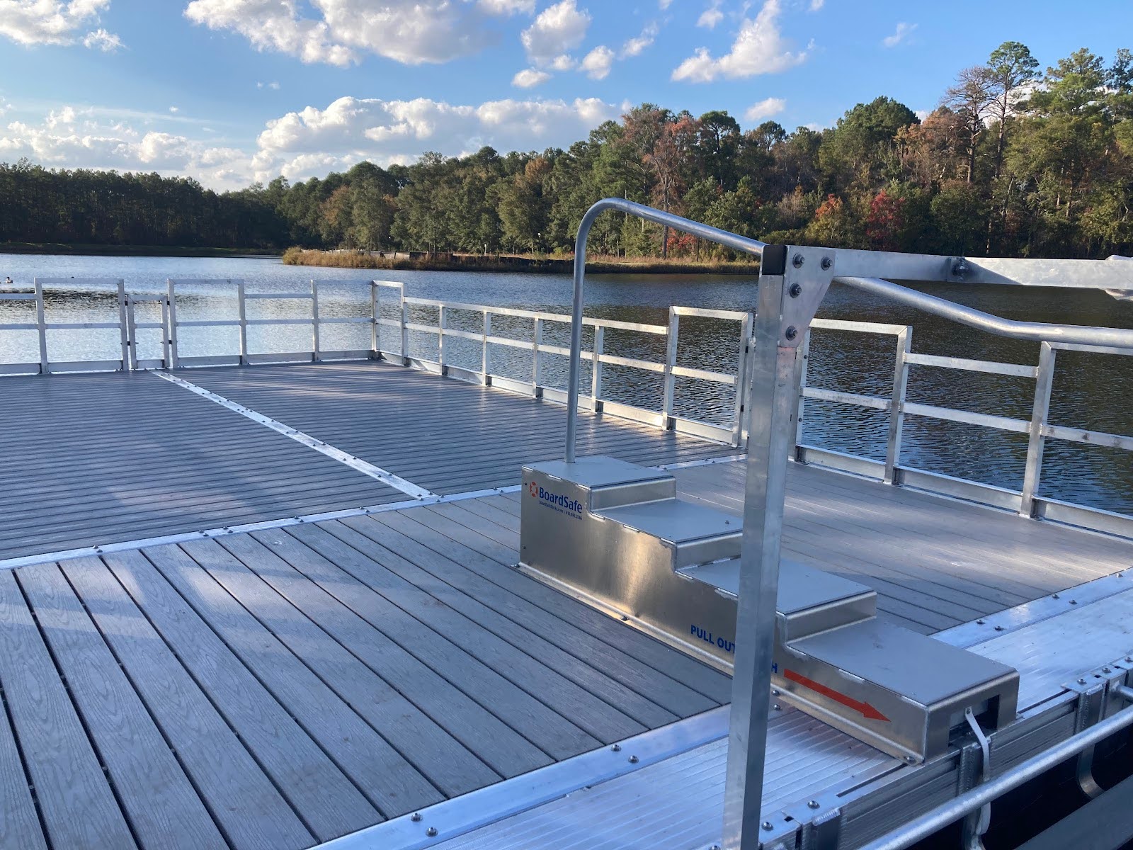 Baker Park BoardSafe Adaptive Kayak Launch full view