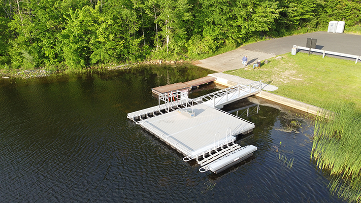 Minsi Lake Wilderness Area, PA, Proud of Their New ADA-Accessible Kayak Launch